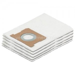 Бумажные фильтр-мешки к пылесосу Karcher WD1 (5 шт)