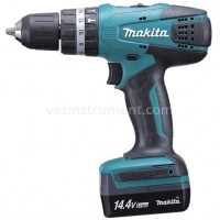 Аккумуляторный дрель-шуруповерт с ударом Makita HP347DWE / 14.4 (1.3)